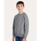 JERZEES - NuBlend® Youth Crewneck Sweatshirt - 562BR - Oxford