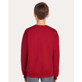 JERZEES - NuBlend® Youth Crewneck Sweatshirt - 562BR - True Red