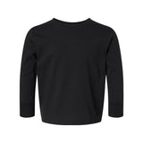 Rabbit Skins - Toddler Cotton Jersey Long Sleeve Tee - 3311 - Black