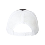 Valucap - Mesh-Back Twill Trucker Cap - VC400 - Black/ White