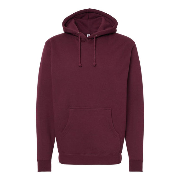 Independent Trading Co. - Heavyweight Hooded Sweatshirt - IND4000 - Maroon