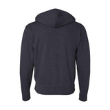 Independent Trading Co. - Lightweight Full-Zip Hooded Sweatshirt - AFX90UNZ - Charcoal Heather