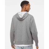 Independent Trading Co. - Lightweight Full-Zip Hooded Sweatshirt - AFX90UNZ - Gunmetal Heather