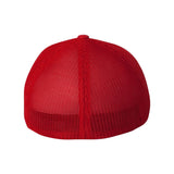 6511 Flexfit Trucker Cap Red