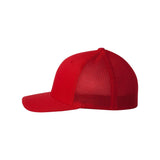 6511 Flexfit Trucker Cap Red