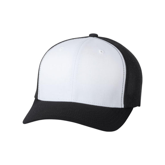 Flexfit - Trucker Cap - 6511 - Black/ White/ Black