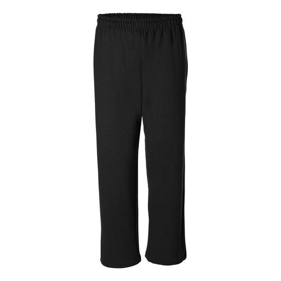 Gildan - Unisex Heavy Blend™ Open-Bottom Sweatpants - 18400 - Black
