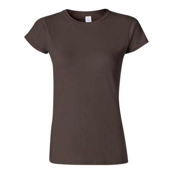 Gildan - Softstyle® Women’s T-Shirt - 64000L - Dark Chocolate