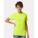 Gildan - Unisex Ultra Cotton® Pocket T-Shirt - 2300 - Safety Green