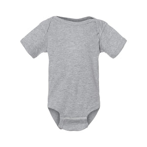 Rabbit Skins - Infant Baby Rib Bodysuit - 4400 - Heather