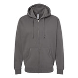 Independent Trading Co. - Heavyweight Full-Zip Hooded Sweatshirt - IND4000Z - Solid Charcoal