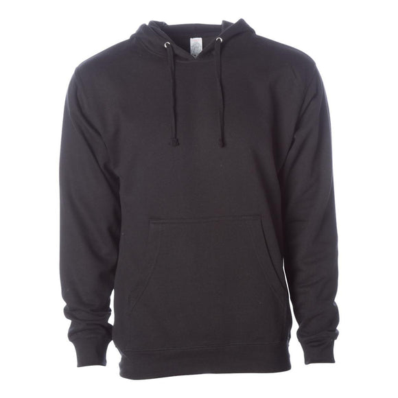 Independent Trading Co. - Midweight Hooded Sweatshirt - SS4500 - Black