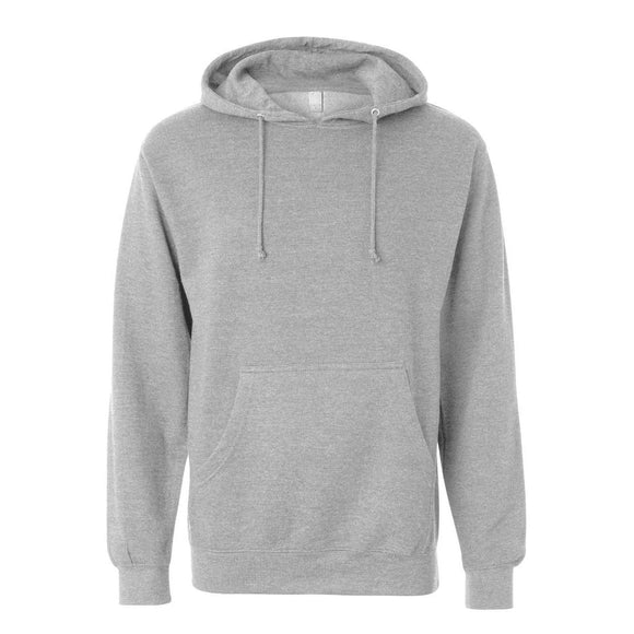 Independent Trading Co. - Unisex Midweight Hooded Sweatshirt - SS4500 - Grey Heather
