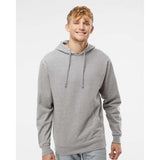 Independent Trading Co. - Midweight Hooded Sweatshirt - SS4500 - Grey Heather