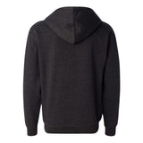 Independent Trading Co. - Midweight Full-Zip Hooded Sweatshirt - SS4500Z - Charcoal Heather