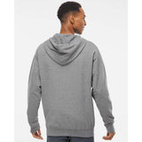 Independent Trading Co. - Midweight Full-Zip Hooded Sweatshirt - SS4500Z - Gunmetal Heather