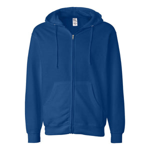 Independent Trading Co. - Midweight Full-Zip Hooded Sweatshirt - SS4500Z - Royal