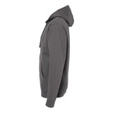 SS4500Z Independent Trading Co. Midweight Full-Zip Hooded Sweatshirt Charcoal