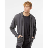 Independent Trading Co. - Midweight Full-Zip Hooded Sweatshirt - SS4500Z - Charcoal