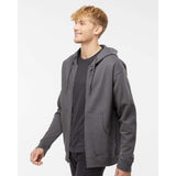 Independent Trading Co. - Midweight Full-Zip Hooded Sweatshirt - SS4500Z - Charcoal