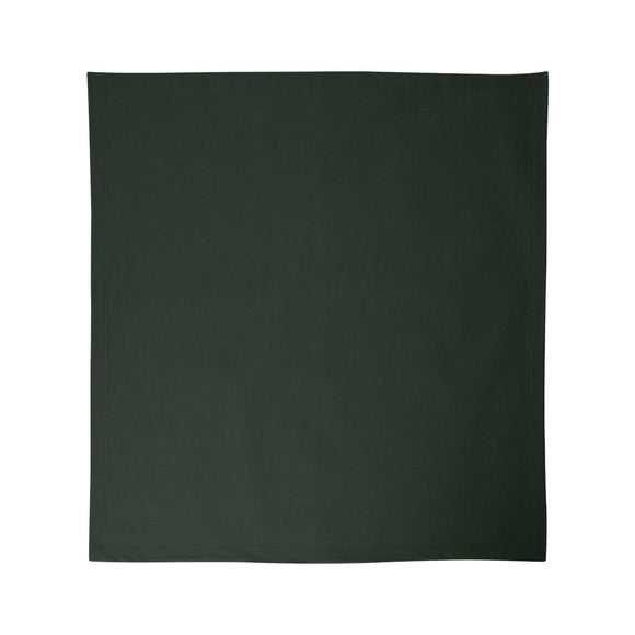 Gildan - DryBlend® Fleece Stadium Blanket - 12900 - Forest Green