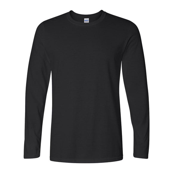 Gildan - Unisex Softstyle® Long Sleeve T-Shirt - 64400 - Black