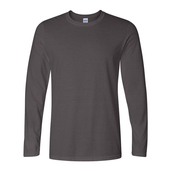Gildan - Unisex Softstyle® Long Sleeve T-Shirt - 64400 - Charcoal