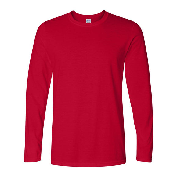 Gildan - Unisex Softstyle® Long Sleeve T-Shirt - 64400 - Cherry Red