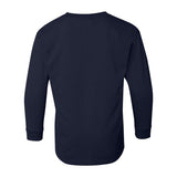 Gildan - Youth Heavy Cotton™ Long Sleeve T-Shirt - 5400B - Navy