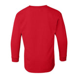Gildan - Youth Heavy Cotton™ Long Sleeve T-Shirt - 5400B - Red
