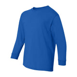 Gildan - Heavy Cotton™ Youth Long Sleeve T-Shirt - 5400B - Royal