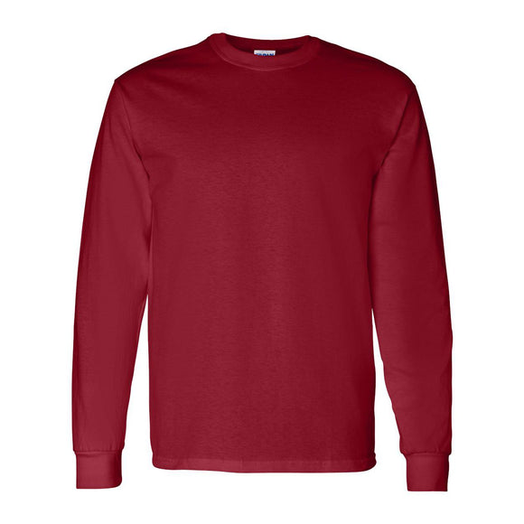 Gildan - Unisex Heavy Cotton™ Long Sleeve T-Shirt - 5400 - Garnet