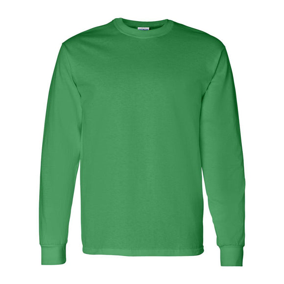 Gildan - Unisex Heavy Cotton™ Long Sleeve T-Shirt - 5400 - Irish Green