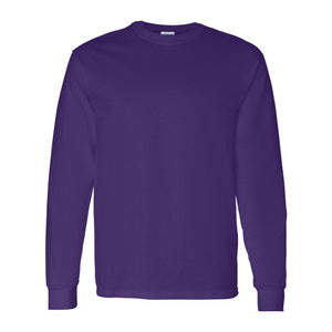 Gildan - Heavy Cotton™ Long Sleeve T-Shirt - 5400 - Purple