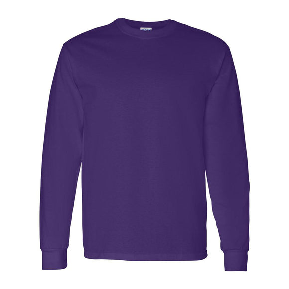 Gildan - Unisex Heavy Cotton™ Long Sleeve T-Shirt - 5400 - Purple