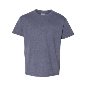 Gildan - Heavy Cotton™ Youth T-Shirt - 5000B - Heather Navy