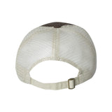 Valucap - Contrast-Stitch Mesh-Back Cap - 3100 - Brown/ Stone
