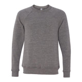 BELLA + CANVAS - Sponge Fleece Raglan Crewneck Sweatshirt - 3901 - Grey Triblend