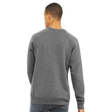 BELLA + CANVAS - Sponge Fleece Raglan Crewneck Sweatshirt - 3901 - Grey Triblend