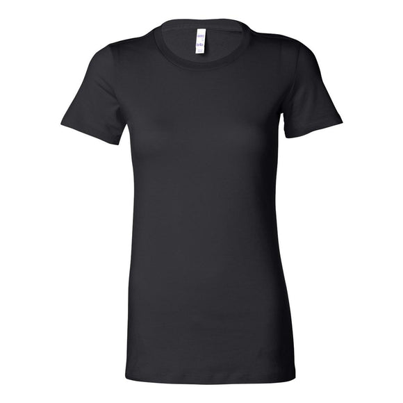 BELLA + CANVAS - Women's Slim Fit Tee - 6004 - Black