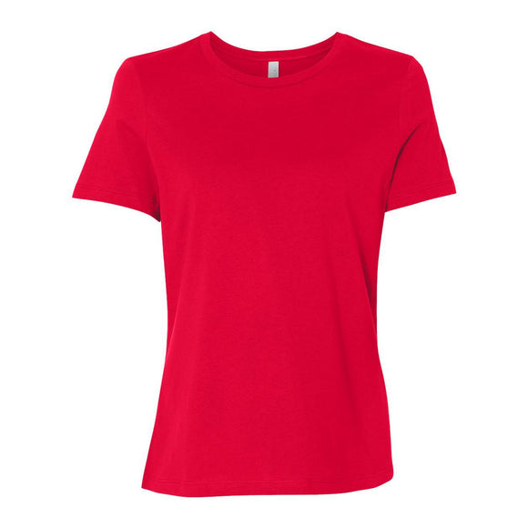 BELLA + CANVAS - Women’s Relaxed Jersey Tee - 6400 - Red