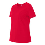 BELLA + CANVAS - Women’s Relaxed Jersey Tee - 6400 - Red
