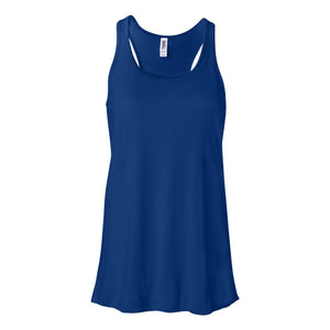 BELLA + CANVAS - Women's Flowy Racerback Tank - 8800 - True Royal