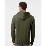 Independent Trading Co. - Midweight Hooded Sweatshirt - SS4500 - Army Heather