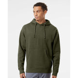 Independent Trading Co. - Midweight Hooded Sweatshirt - SS4500 - Army Heather