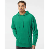 Independent Trading Co. - Midweight Hooded Sweatshirt - SS4500 - Kelly Green Heather