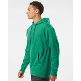 Independent Trading Co. - Midweight Hooded Sweatshirt - SS4500 - Kelly Green Heather