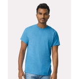 Gildan - Unisex Ultra Cotton® T-Shirt - 2000 - Heather Sapphire