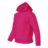 Gildan - Youth Heavy Blend™ Hooded Sweatshirt - 18500B - Heliconia