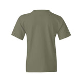 Gildan - Youth Heavy Cotton™ T-Shirt - 5000B - Military Green